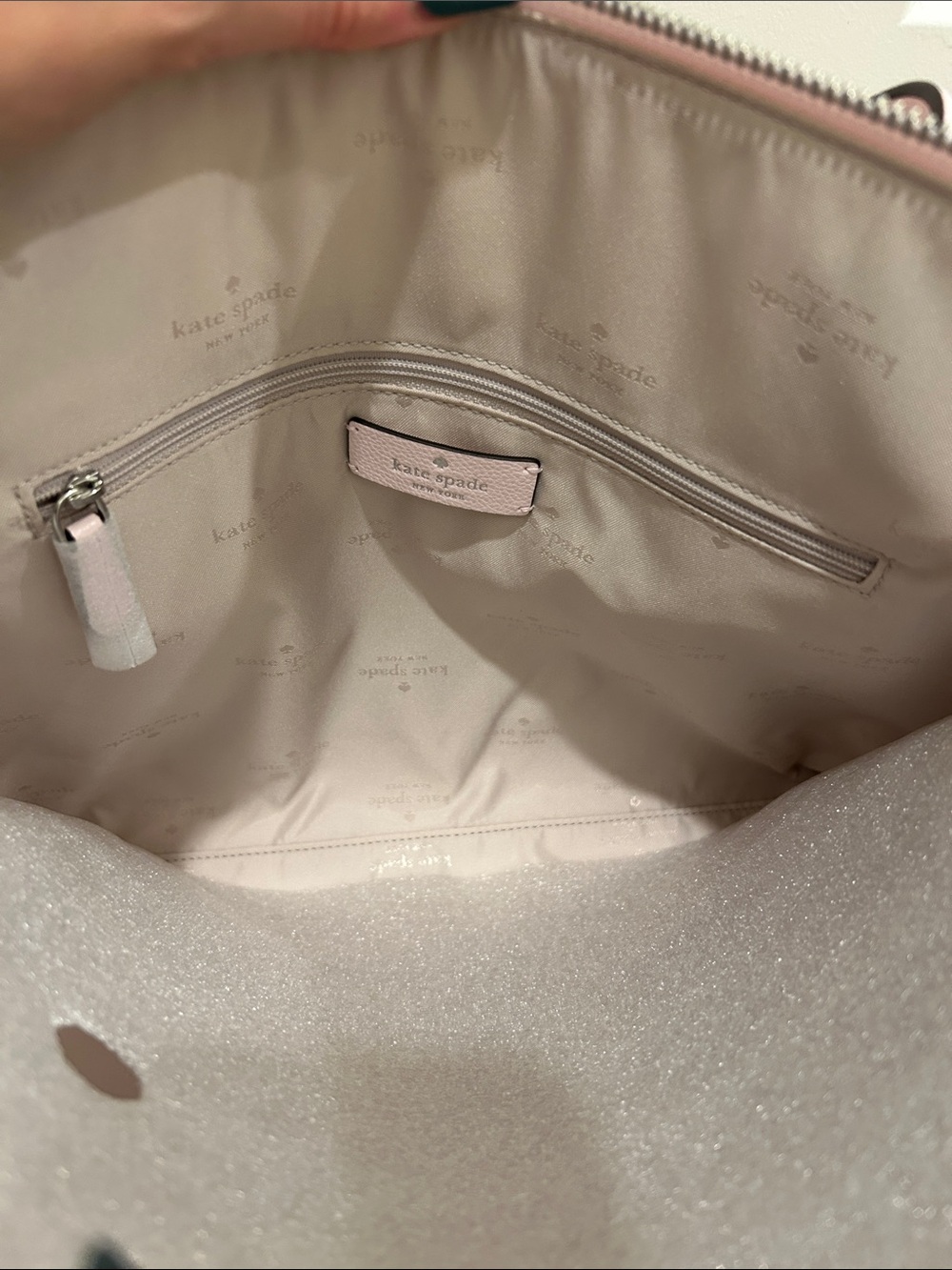 Kate Spade (NWT) All Day Tote in Shimmer Pink - Picture 9 of 16